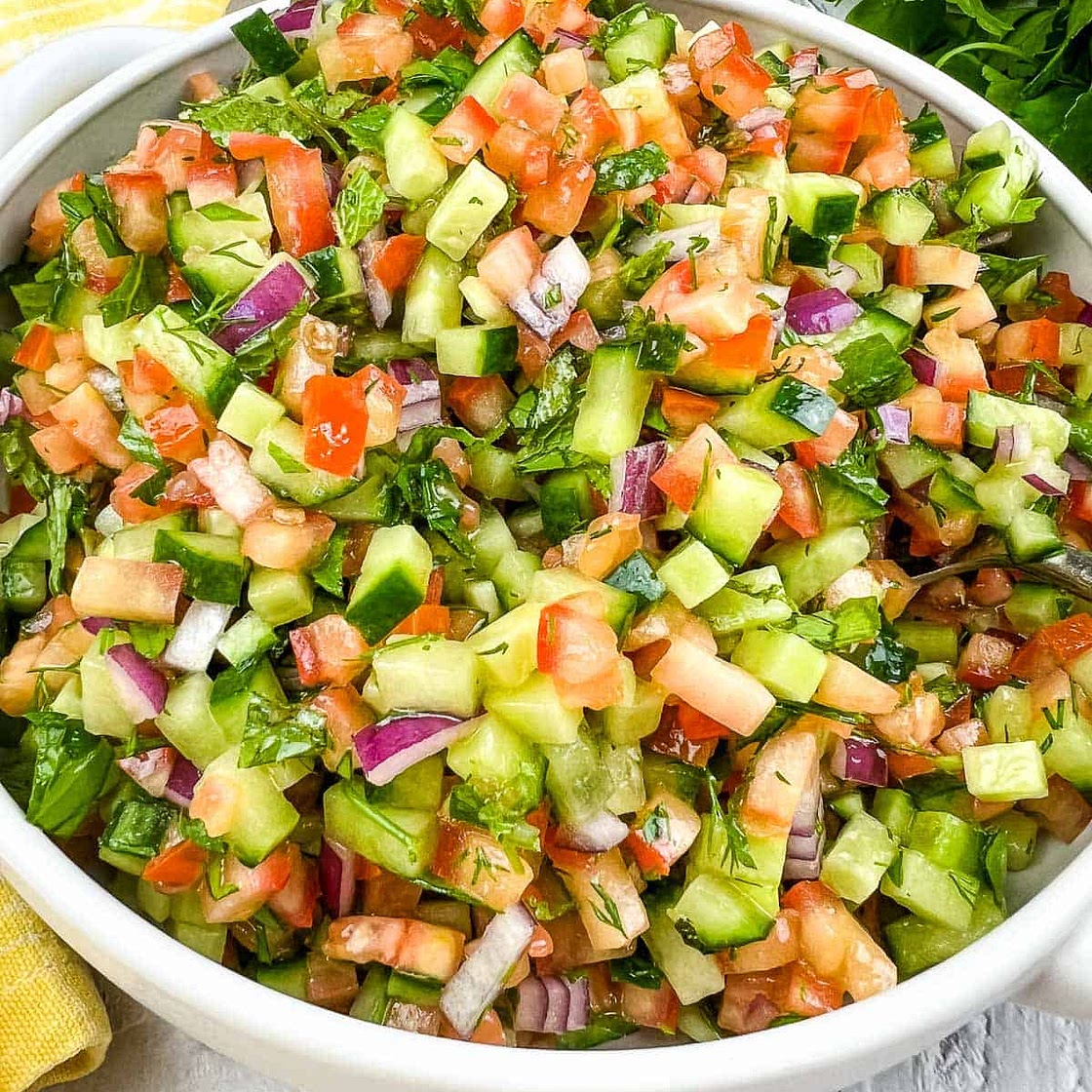 Easy Shirazi Salad