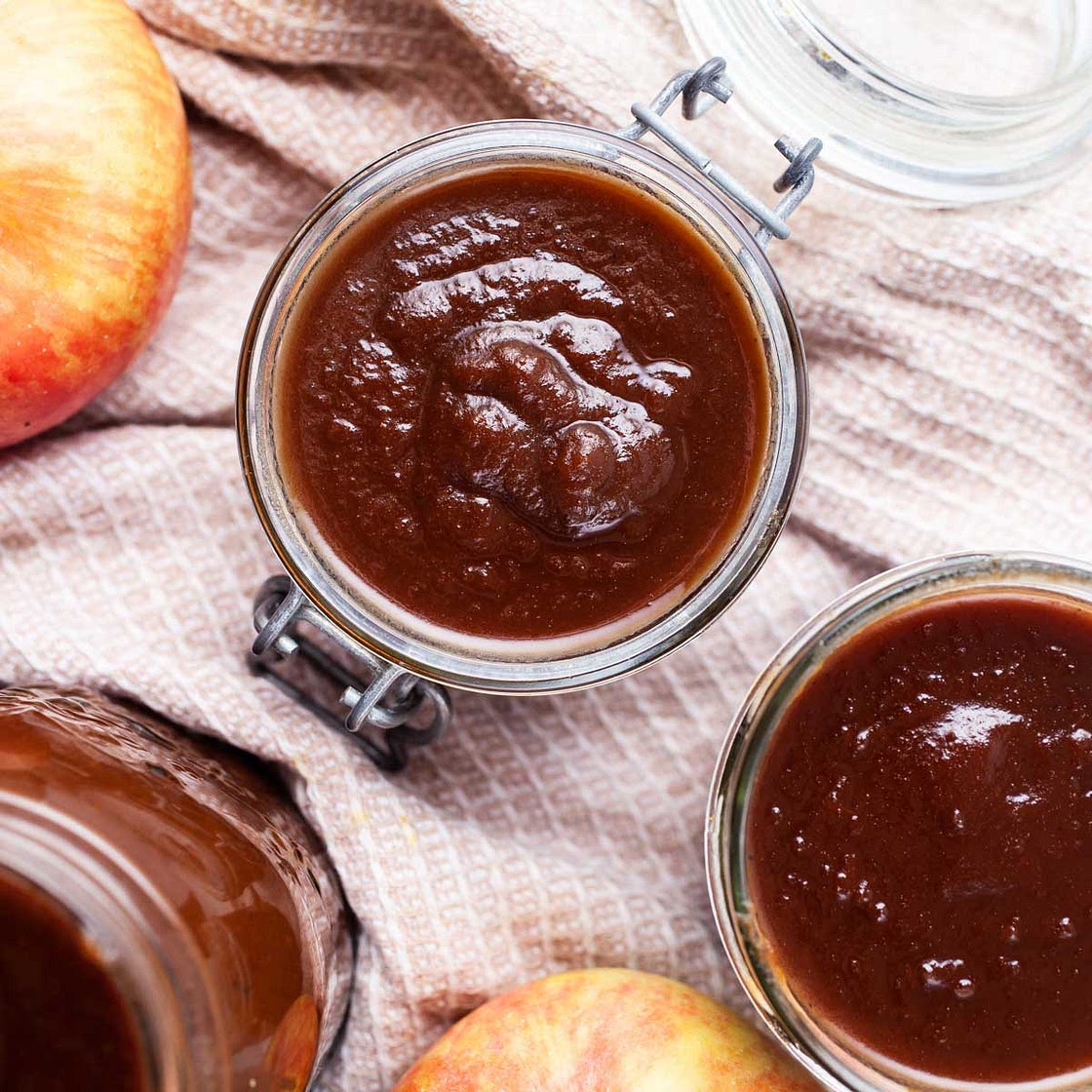 Warm Spiced Instant Pot Apple Butter