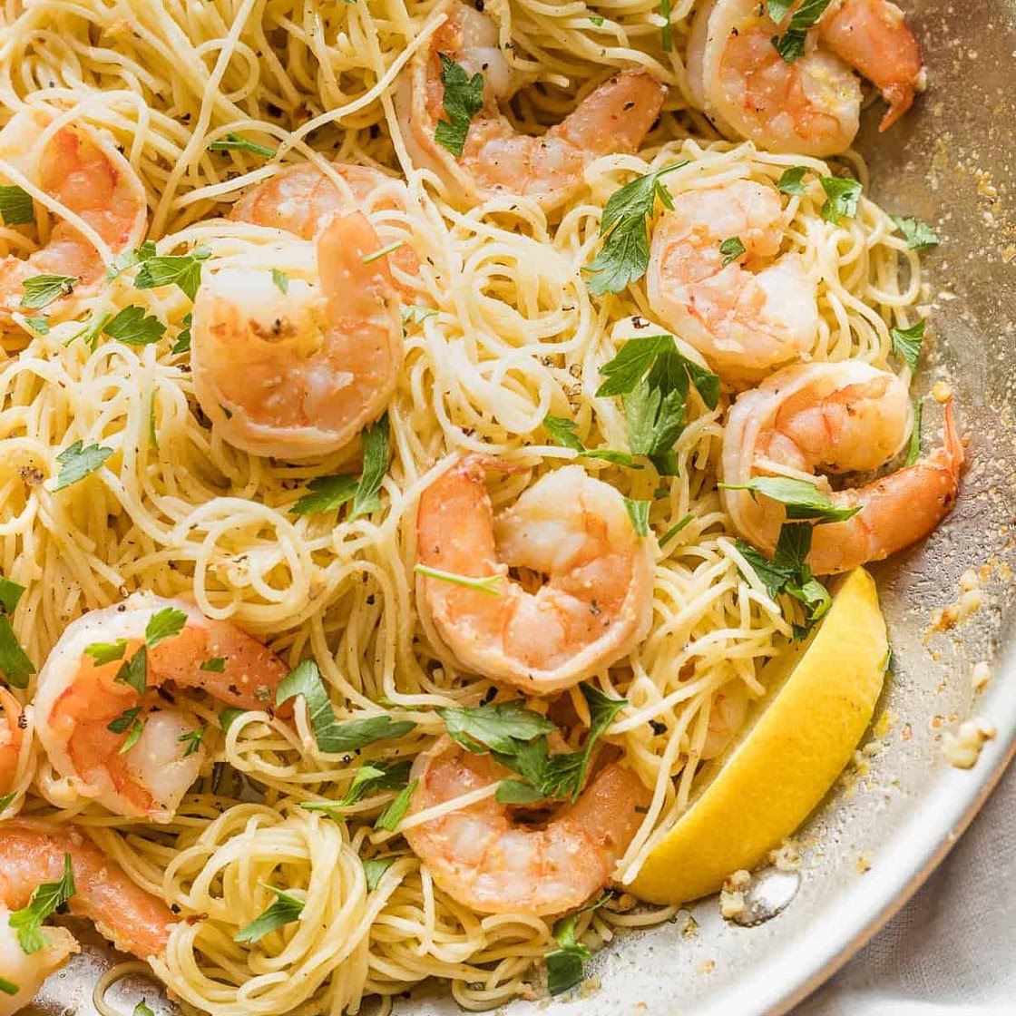 Easy Shrimp Scampi Pasta