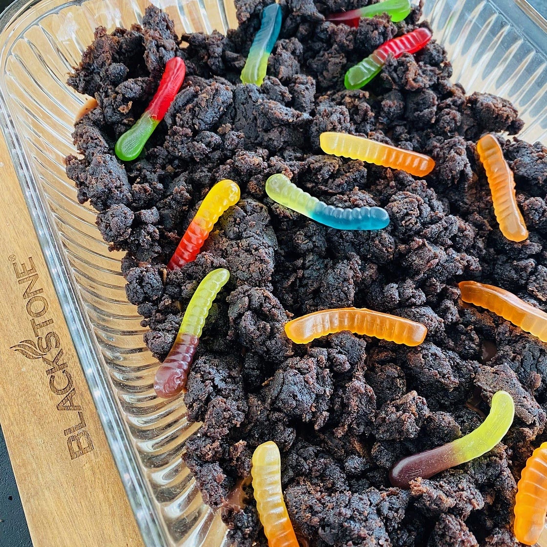 Blackstone Chocolate Dirt Cake