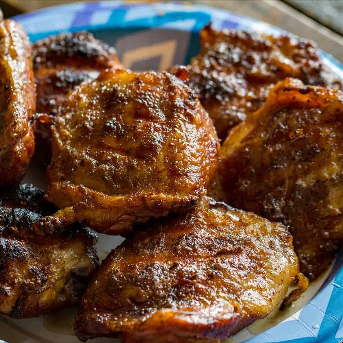 Smoked Chicken Thighs