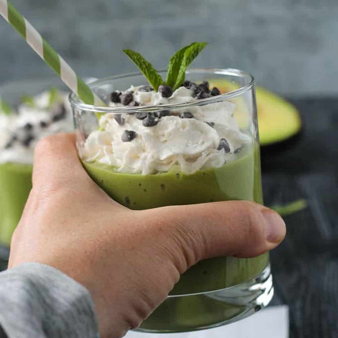 Mint Matcha Smoothie Recipe