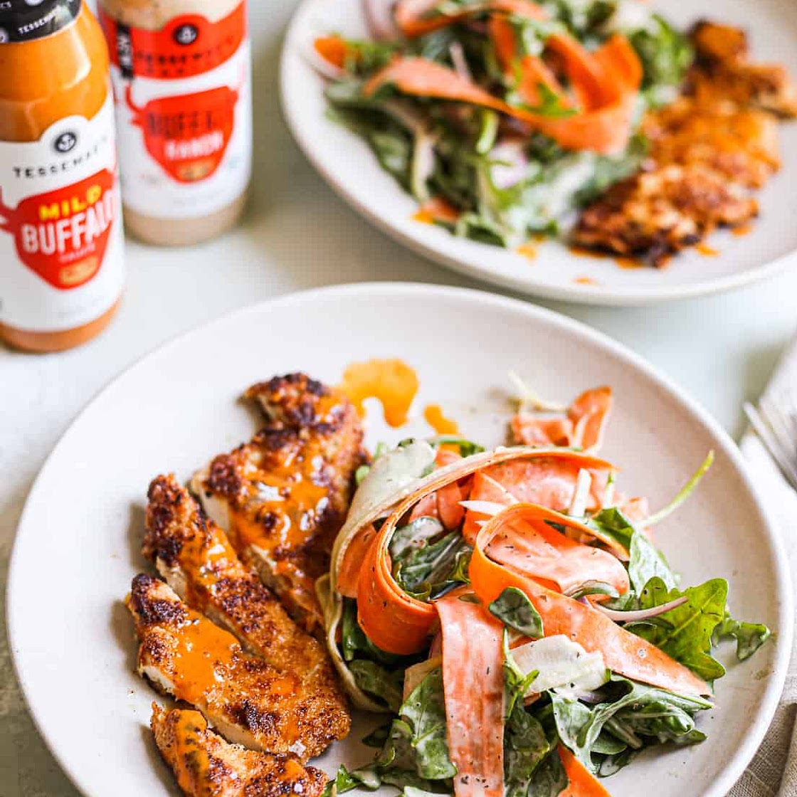 Buffalo-Style Chicken Milanese