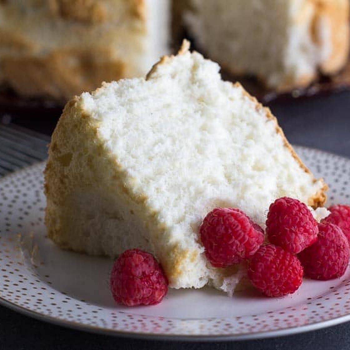 Low FODMAP Angel Food Cake