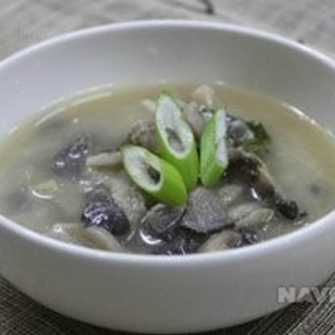 느타리버섯깨국 만드는 법