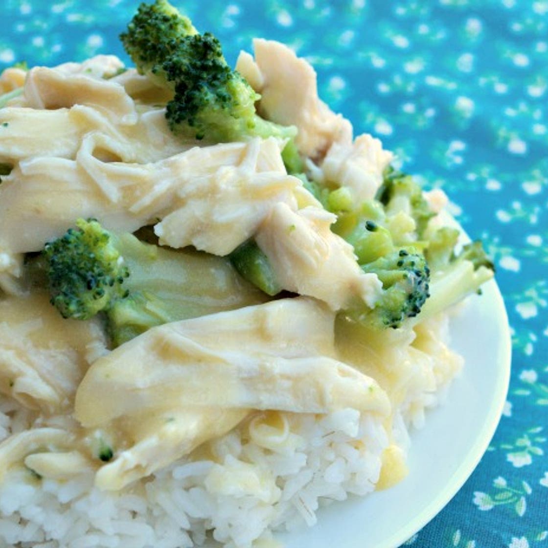 Crock-Pot Cheesy Chicken and Broccoli Recipe