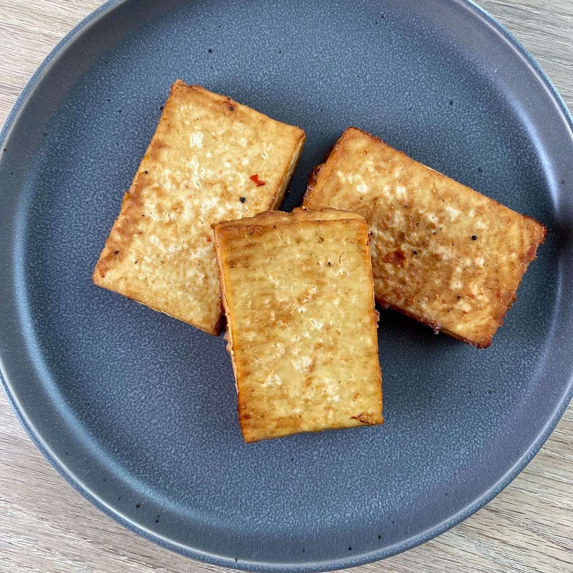 Miso Marinated Baked Tofu