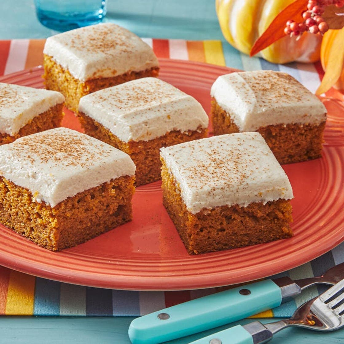 Pumpkin Bars