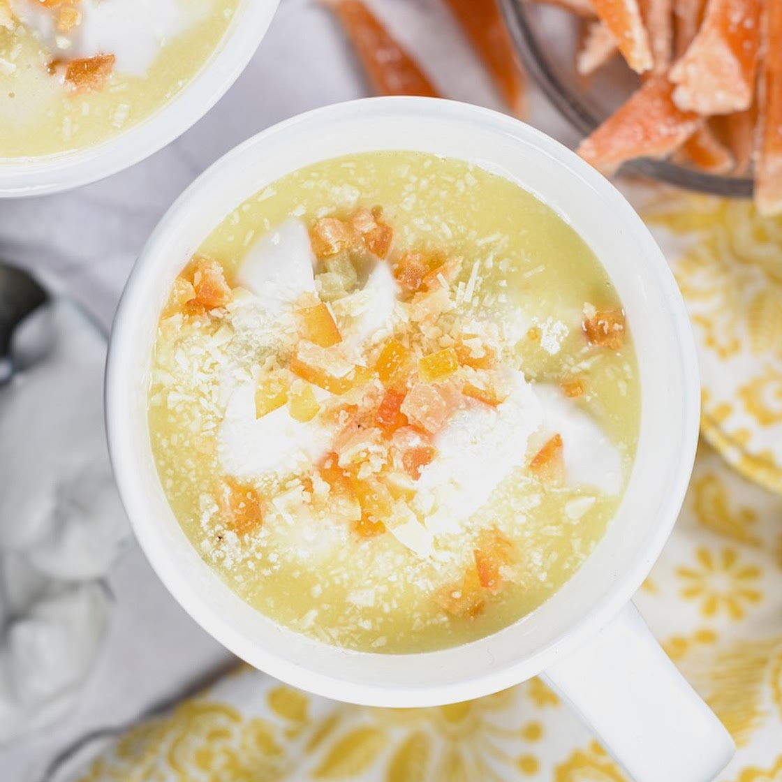 Grapefruit White Hot Chocolate Recipe