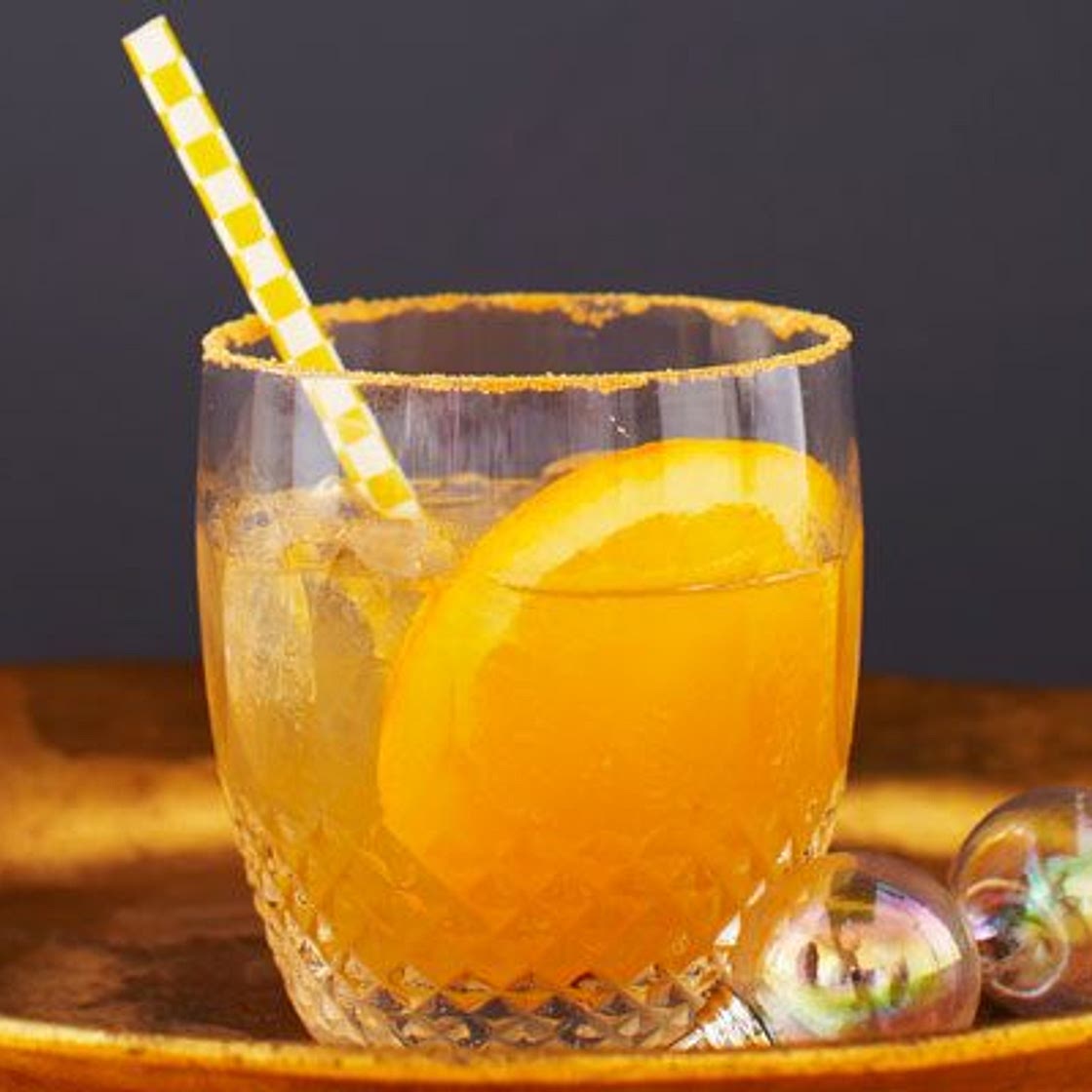 Winter whiskey sour