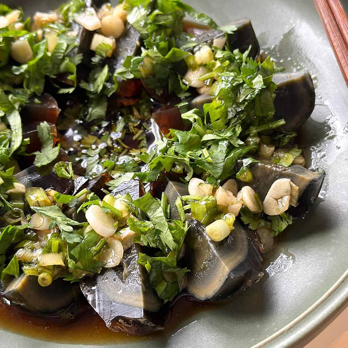 Century Egg Salad