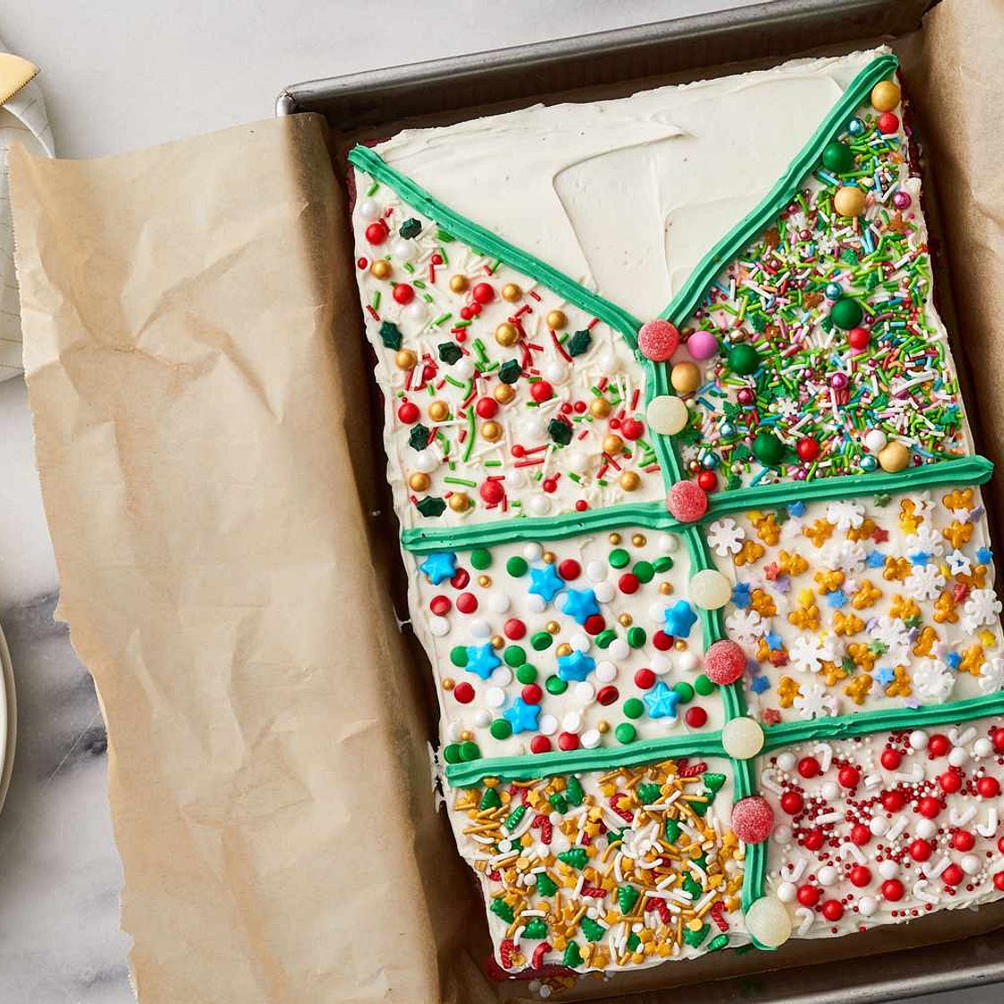 Ugly Sweater Cake