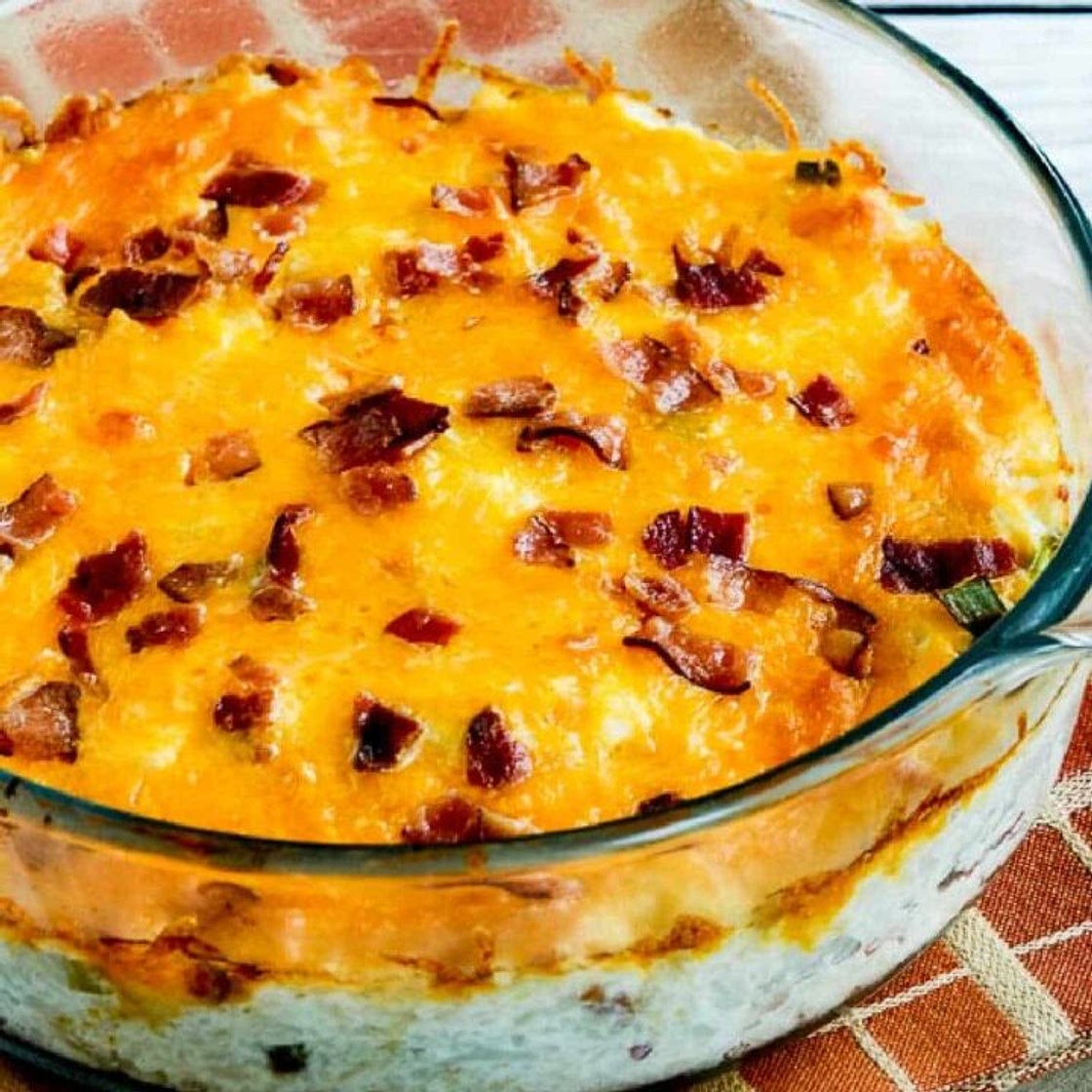 Low-Carb Twice Baked Cauliflower