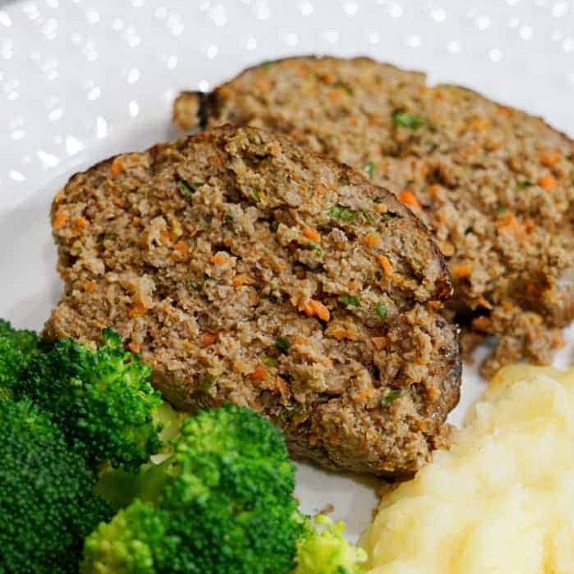 Air Fryer Eggless Meatloaf (AIP, Paleo, Whole30)