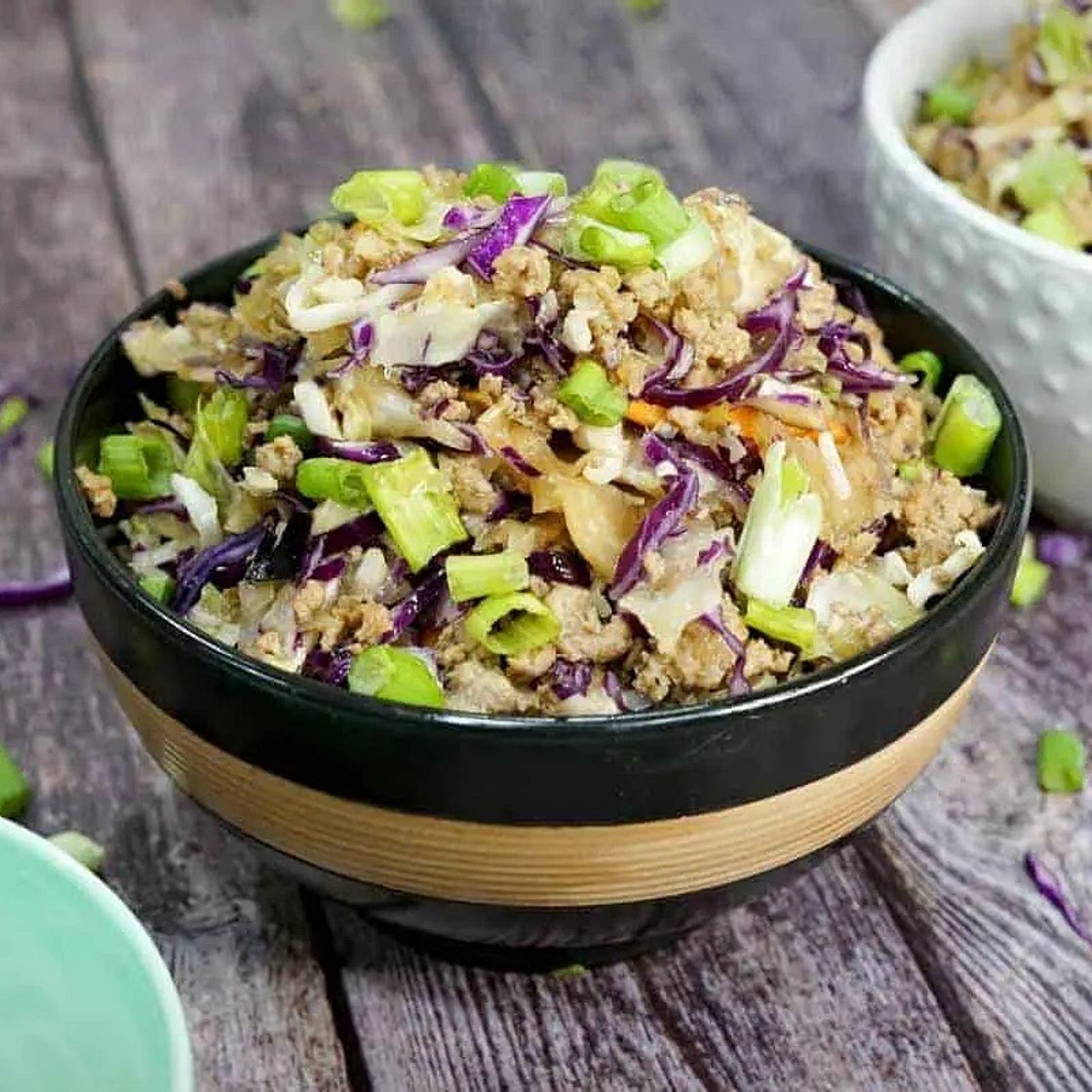 Instant Pot Egg Roll in a Bowl (Paleo, AIP, Whole30)