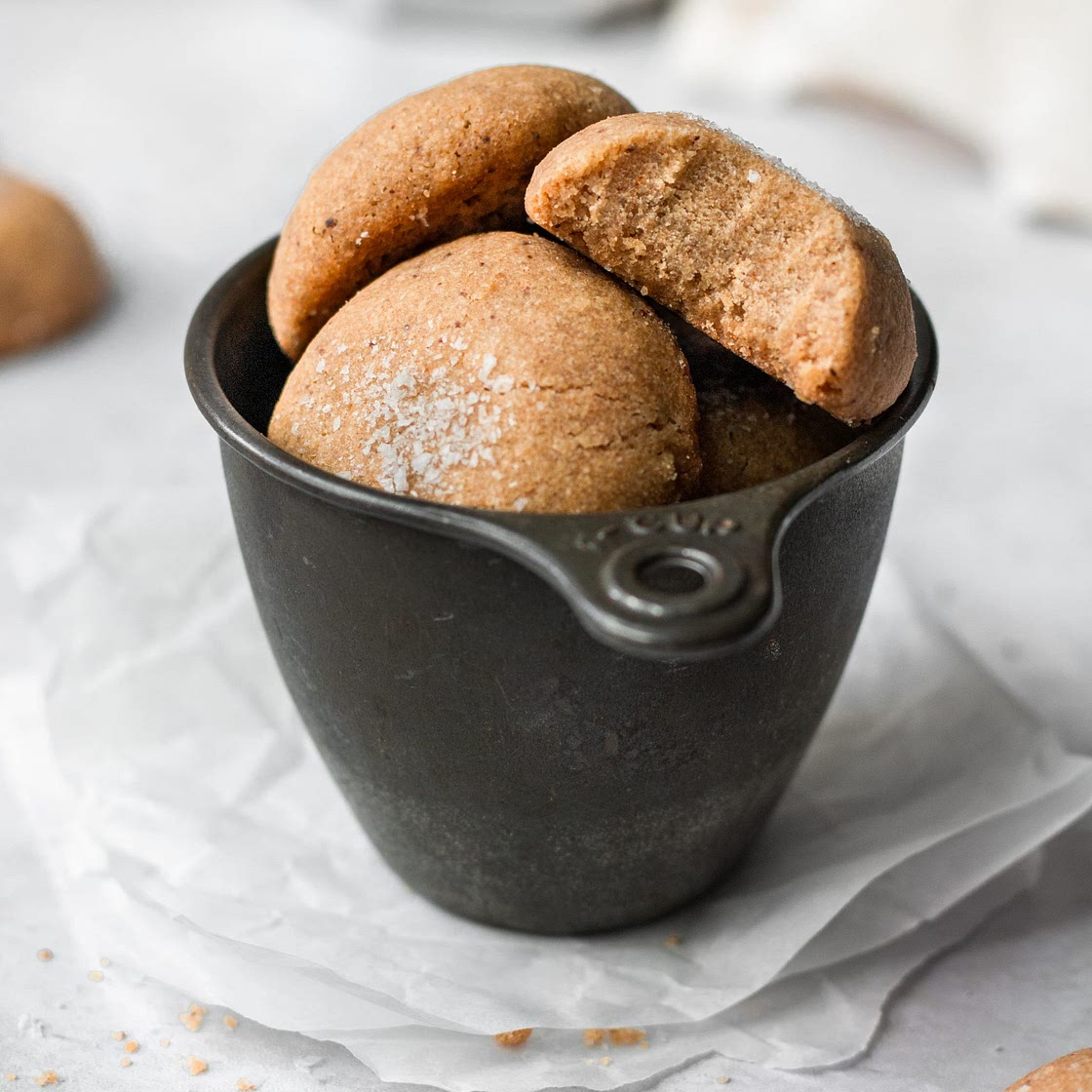 Brown Butter Shortbread Cookies