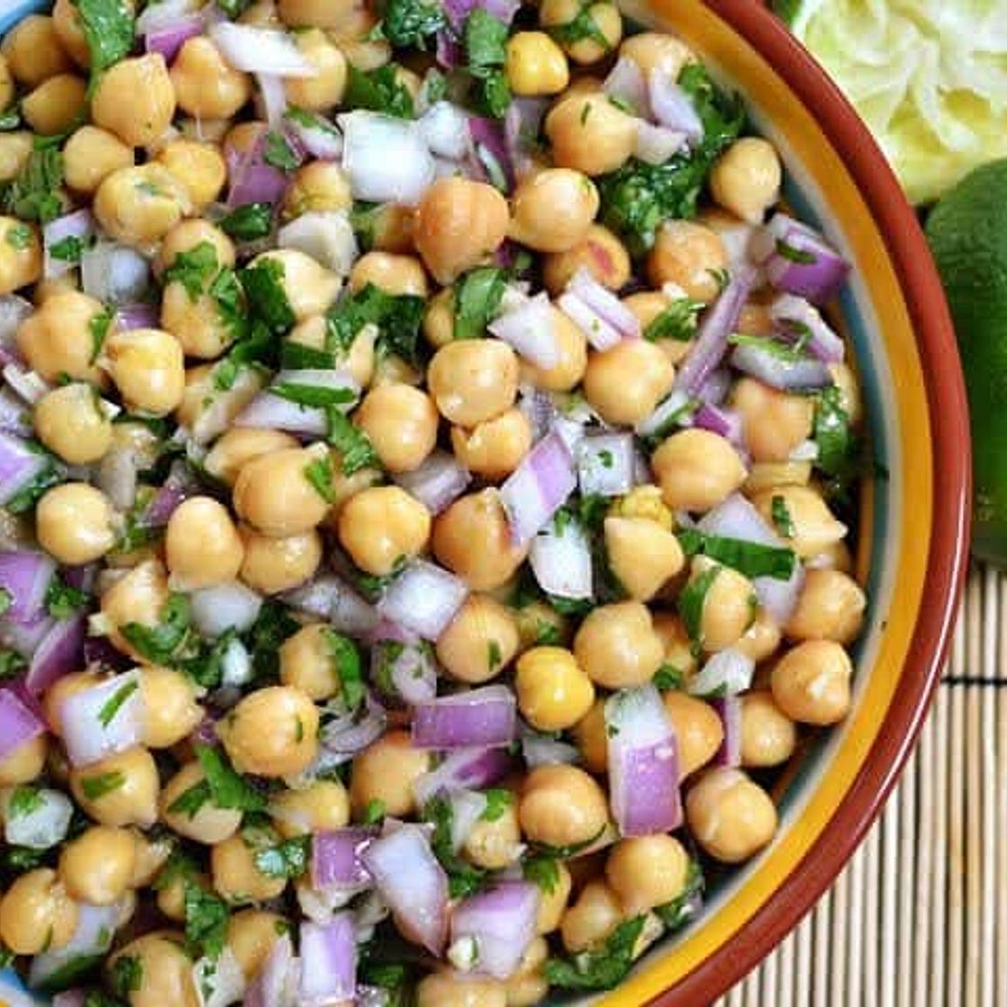 Cumin Lime Chickpeas