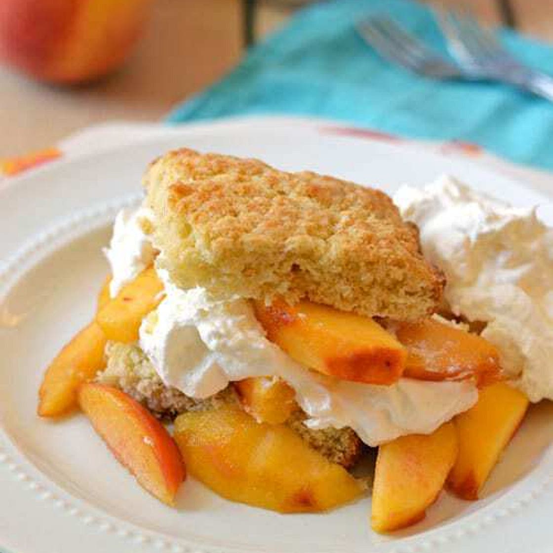 Peach Shortcake