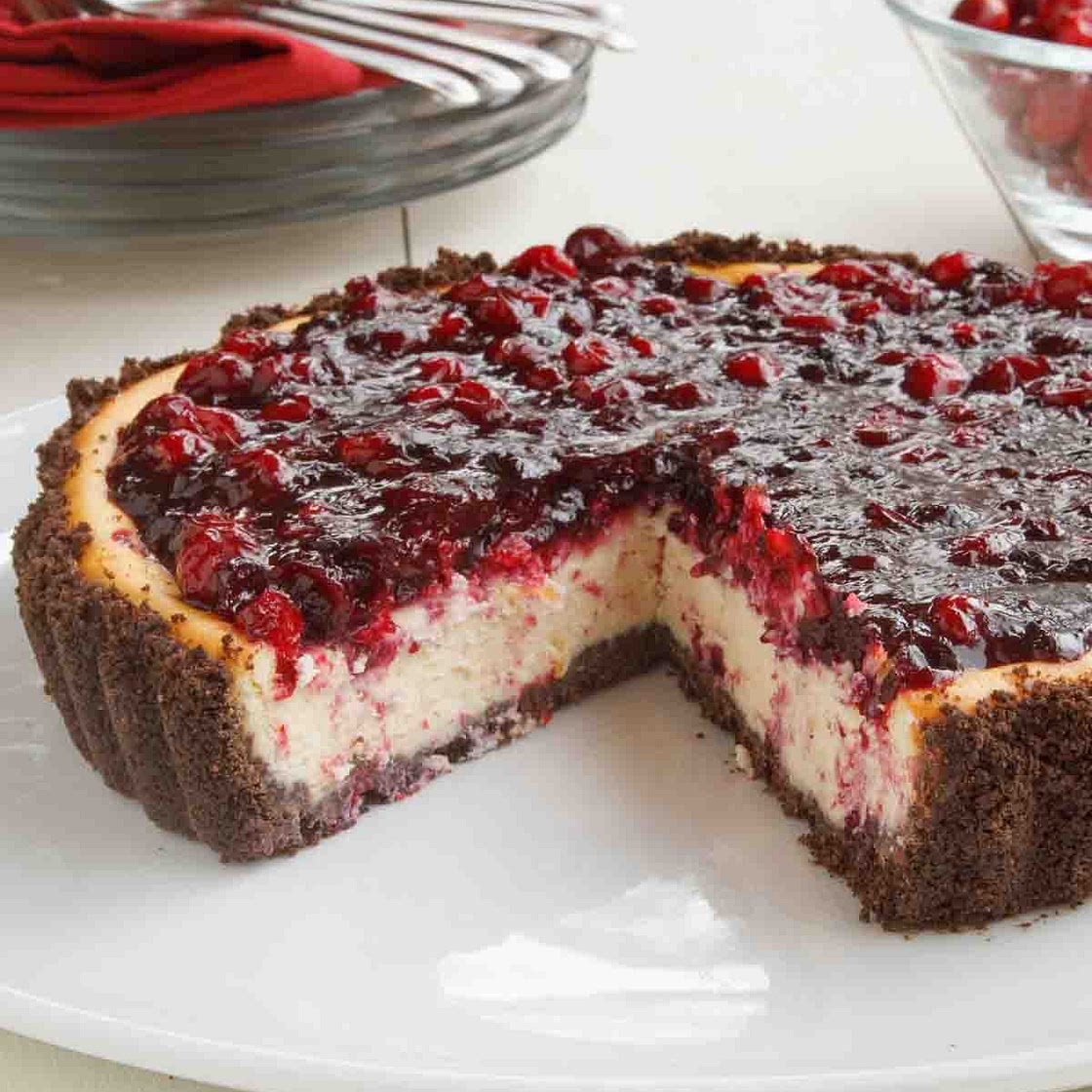 Amethyst Cheesecake Torte