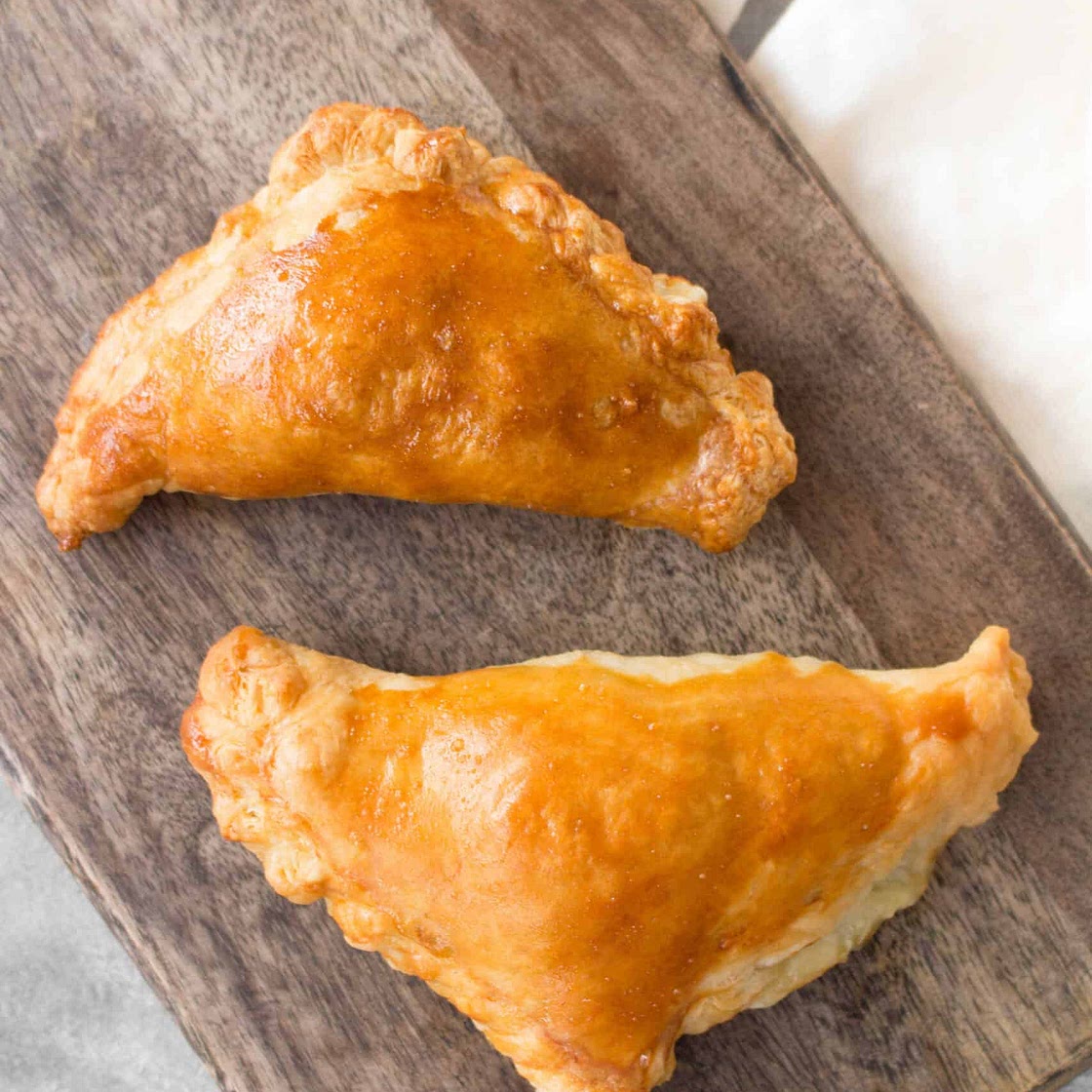 Freezer Friendly Savoury Chicken and Cheese Hand Pies