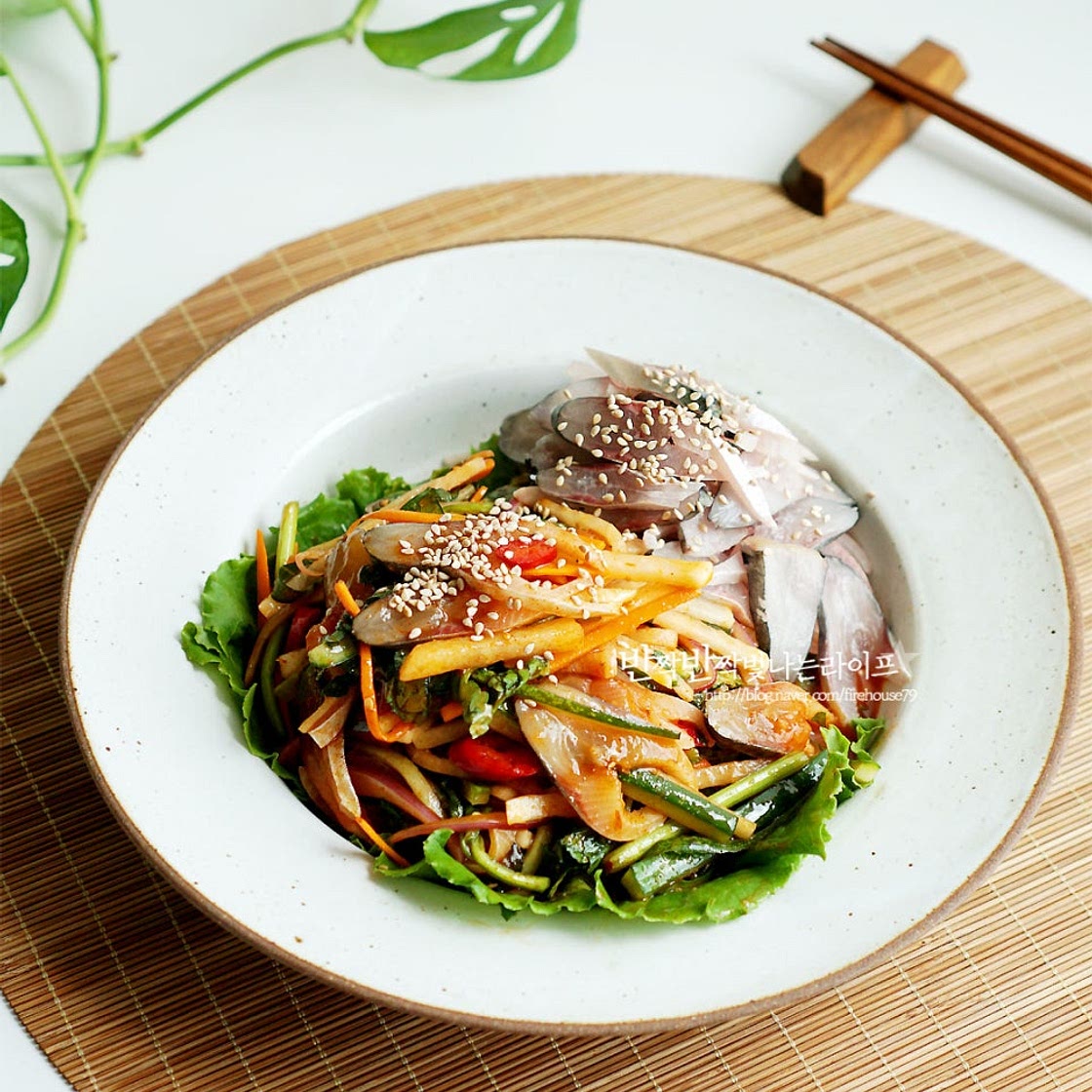 전어회 집에서 만드는 전어 회무침 전어무침 맛봐요