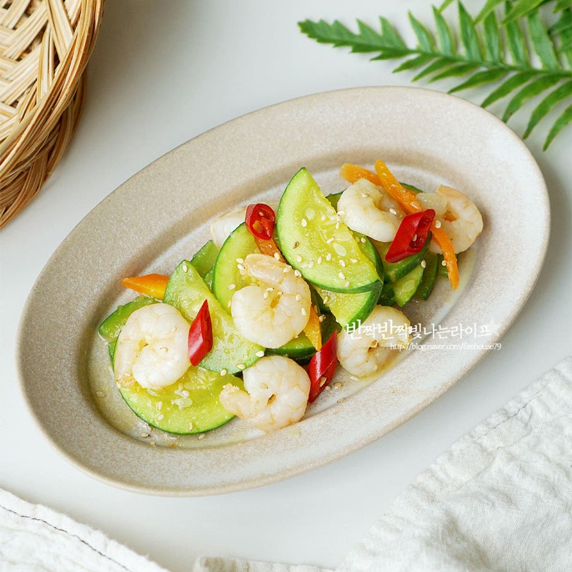 애호박볶음 새우젓없이 만드는 법 애호박새우볶음 애호박나물볶음