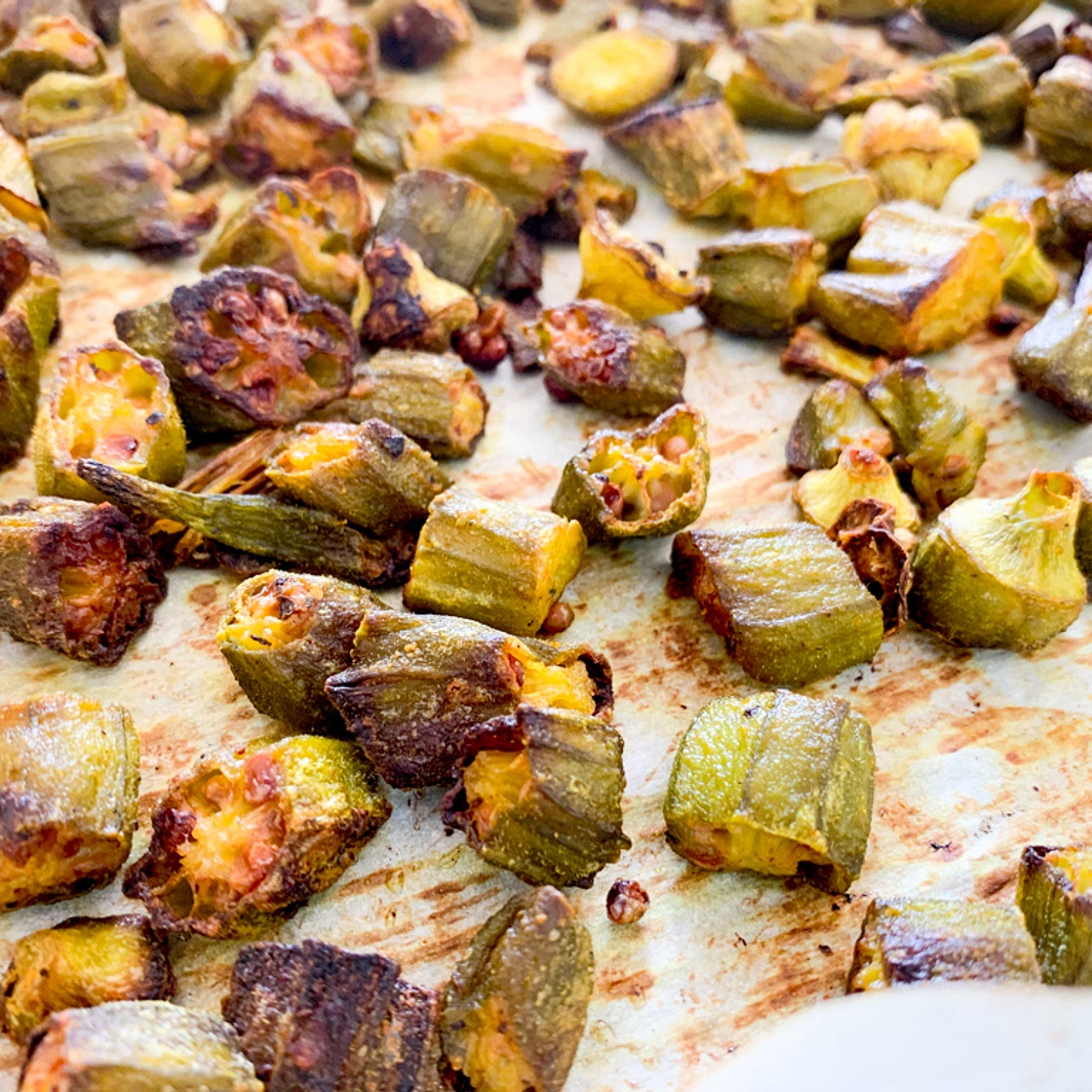 Easy Baked Frozen Okra Recipe