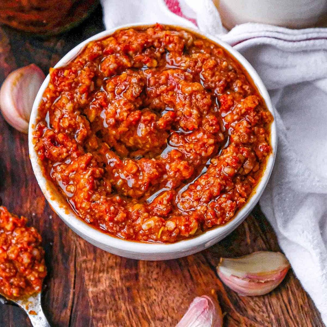 Classic Red Pesto (Sun Dried Tomato Pesto)