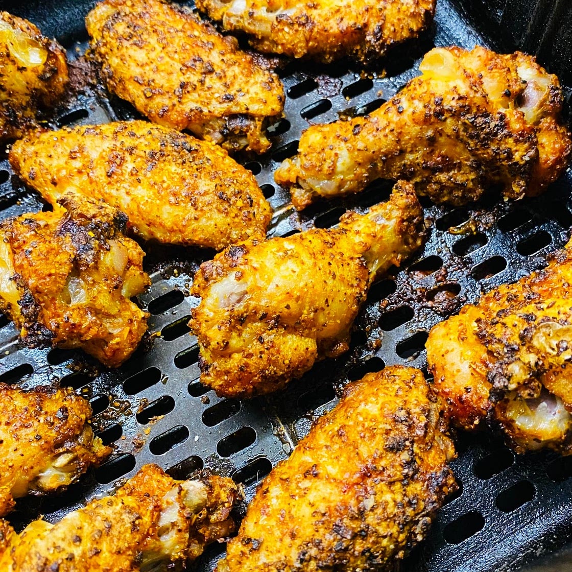 Air Fryer Tajin Chicken Wings