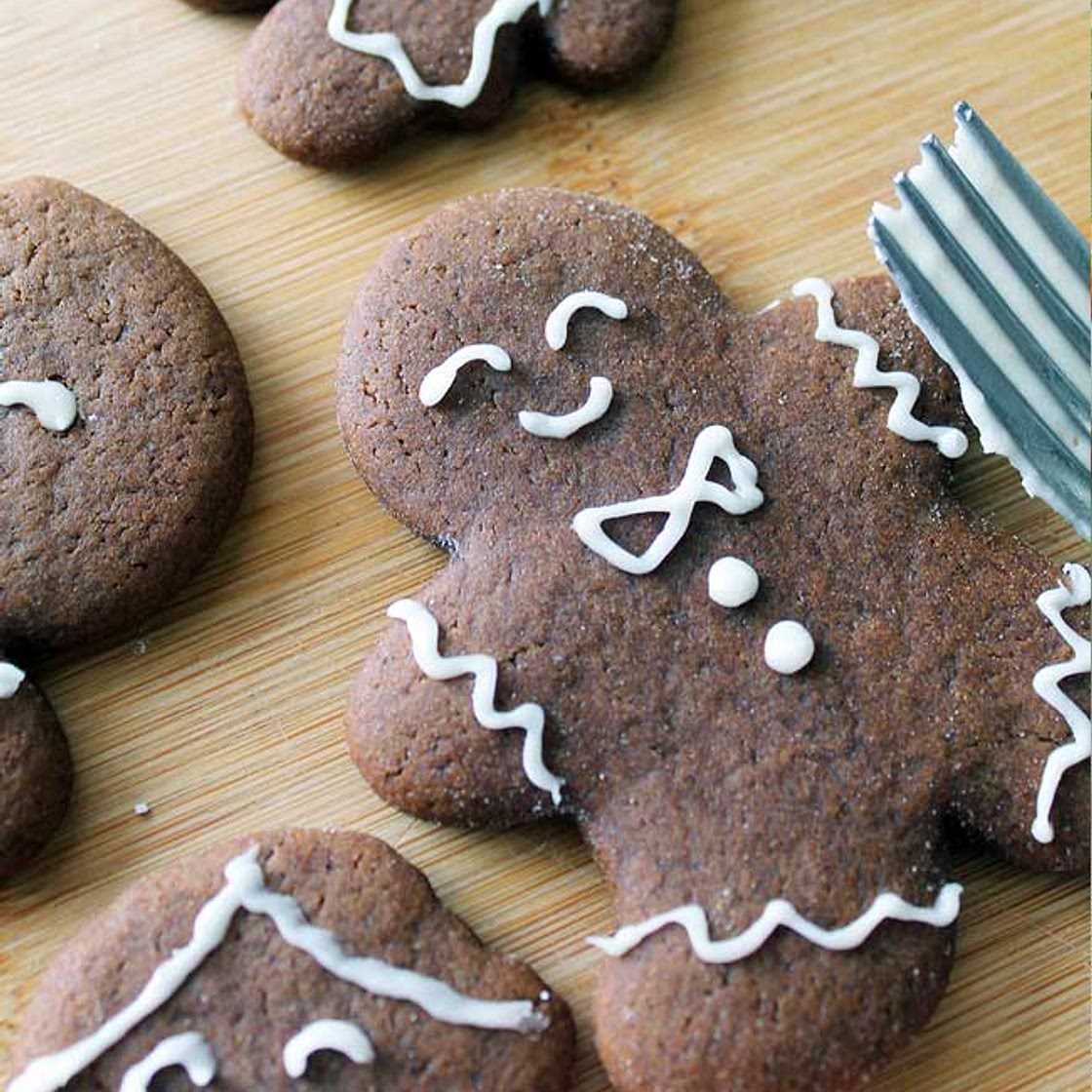 Vegan Gingerbread Men Cookies Recipe