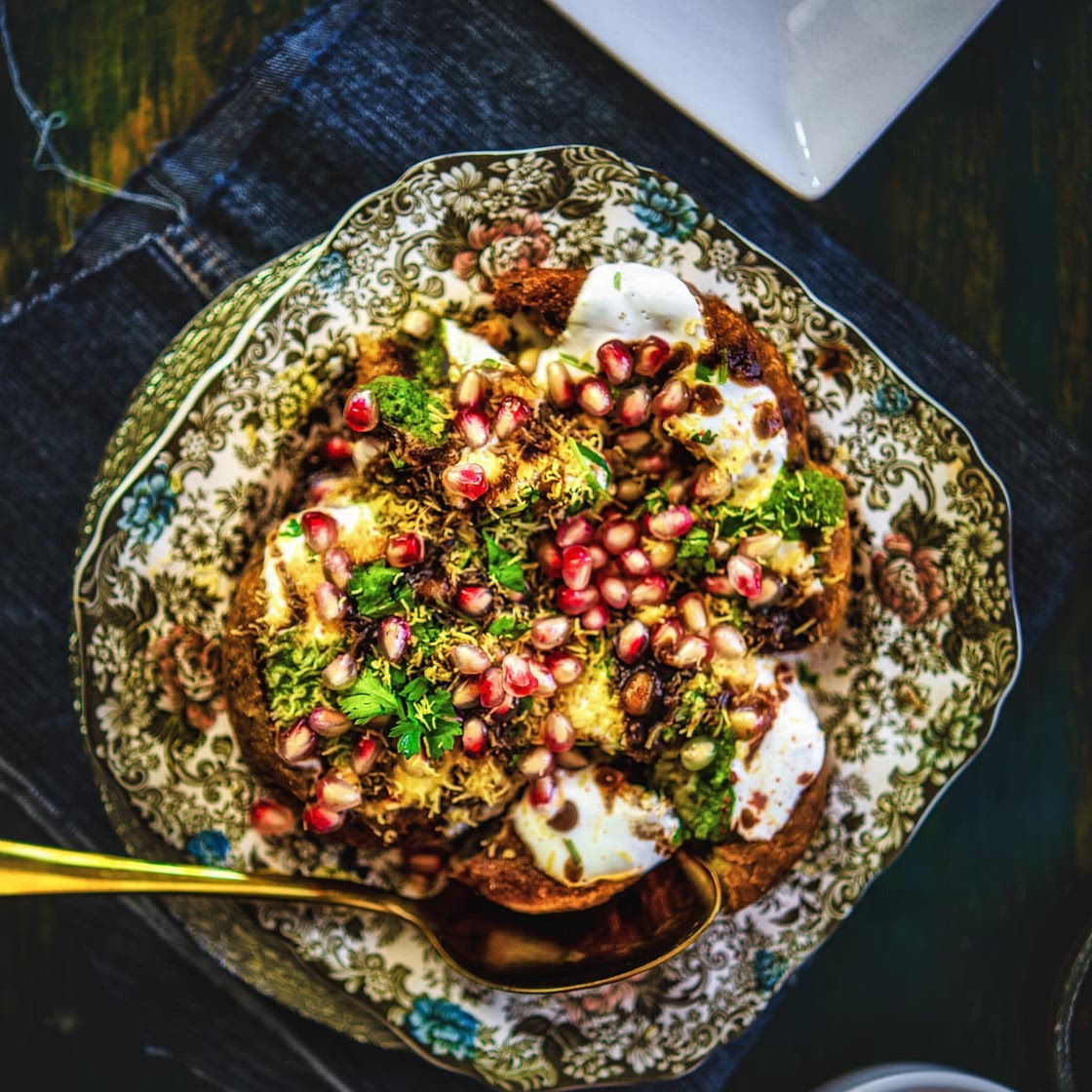 Aloo Tikki Chaat