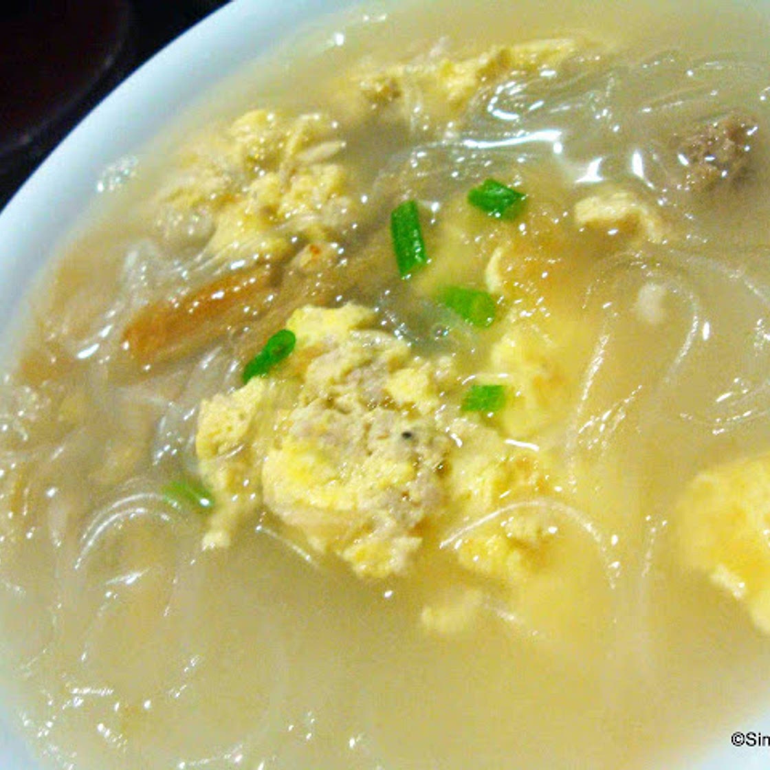 Glass noodle soup recipe (冬粉汤)