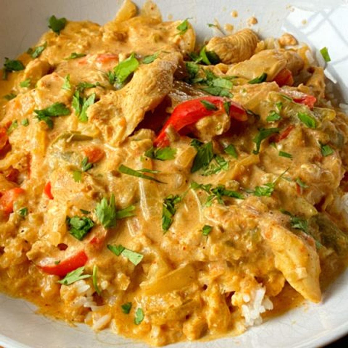 Instant Pot Low-Carb Chicken Fajita Casserole