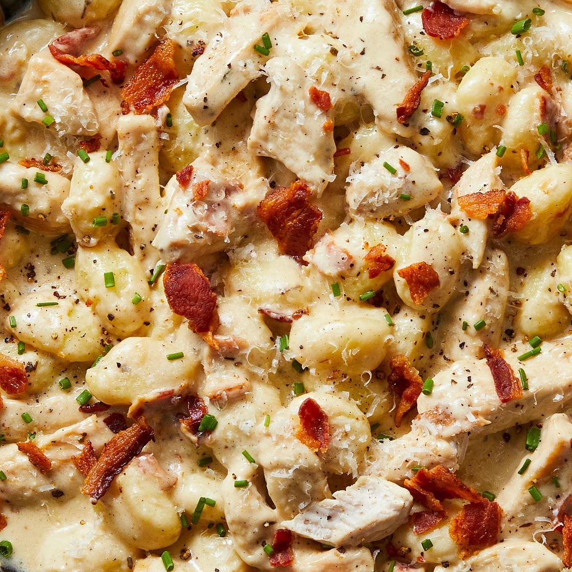 One-Pan Chicken Bacon Gnocchi