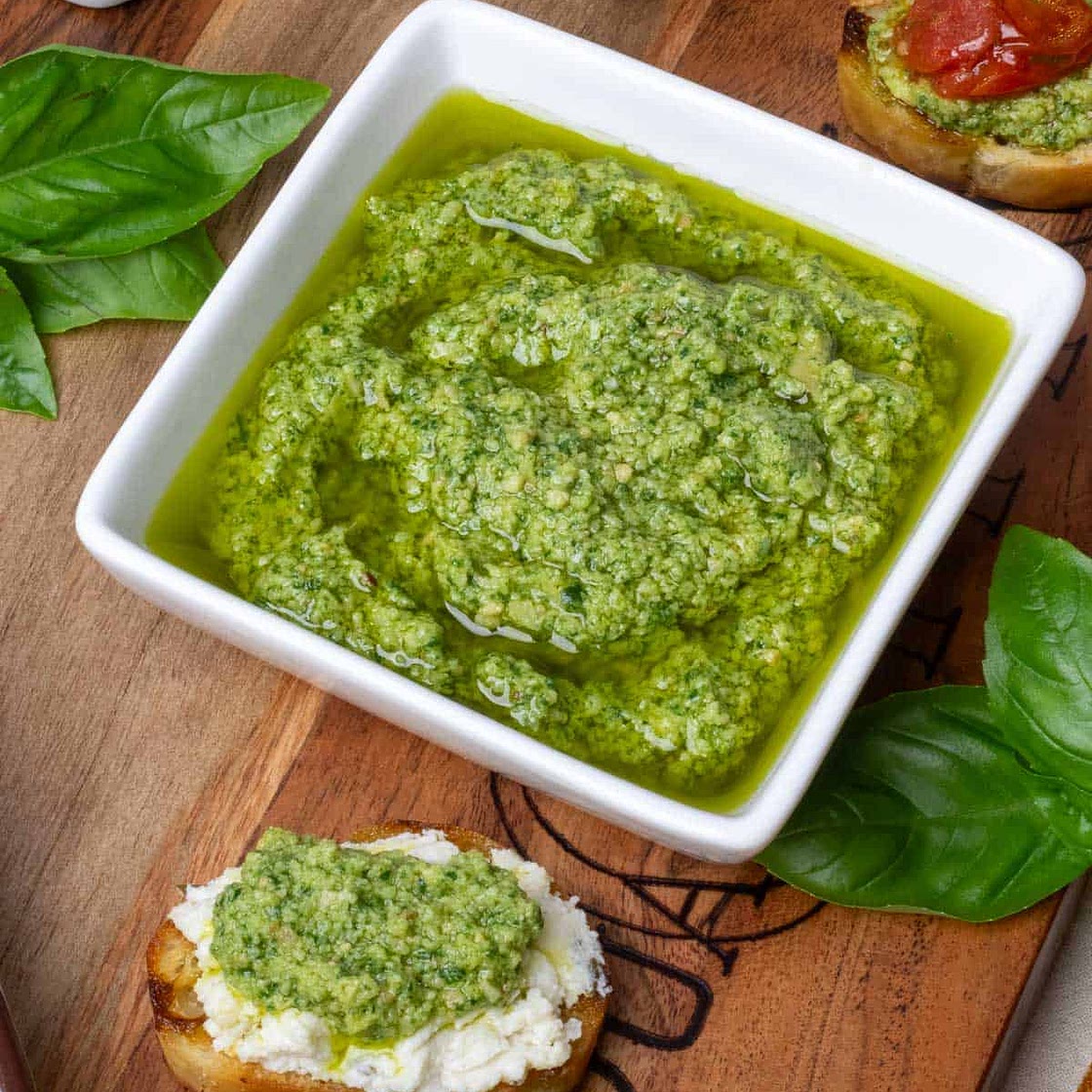 Artichoke Pesto with Spinach