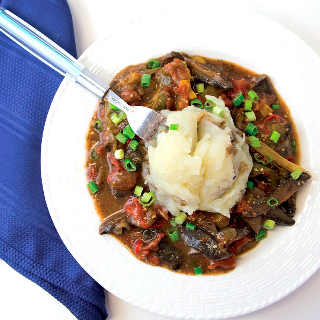 Portobello Pepper Steak