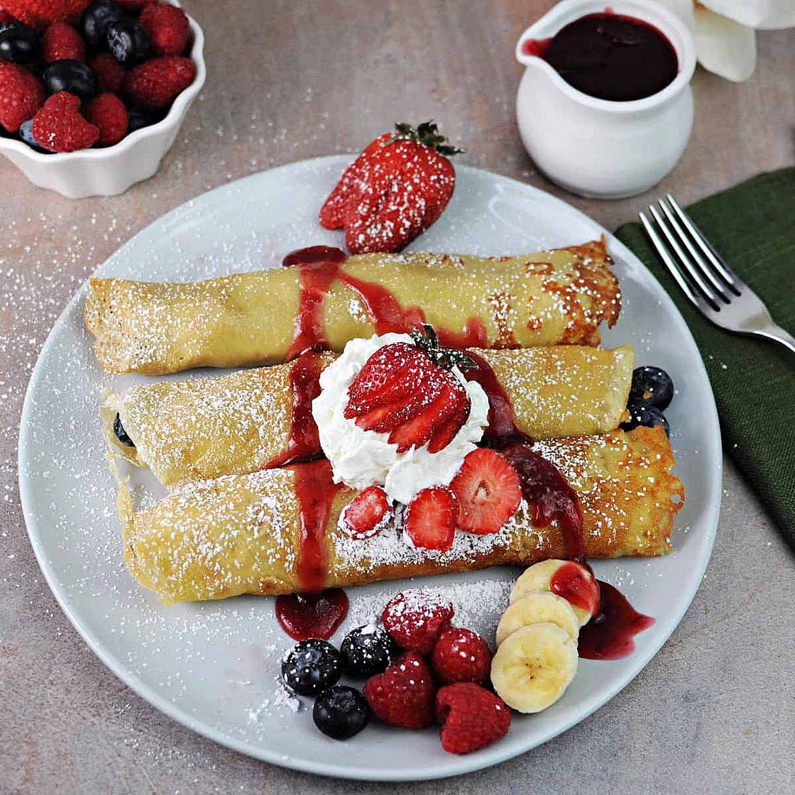 Oat Milk Crepes