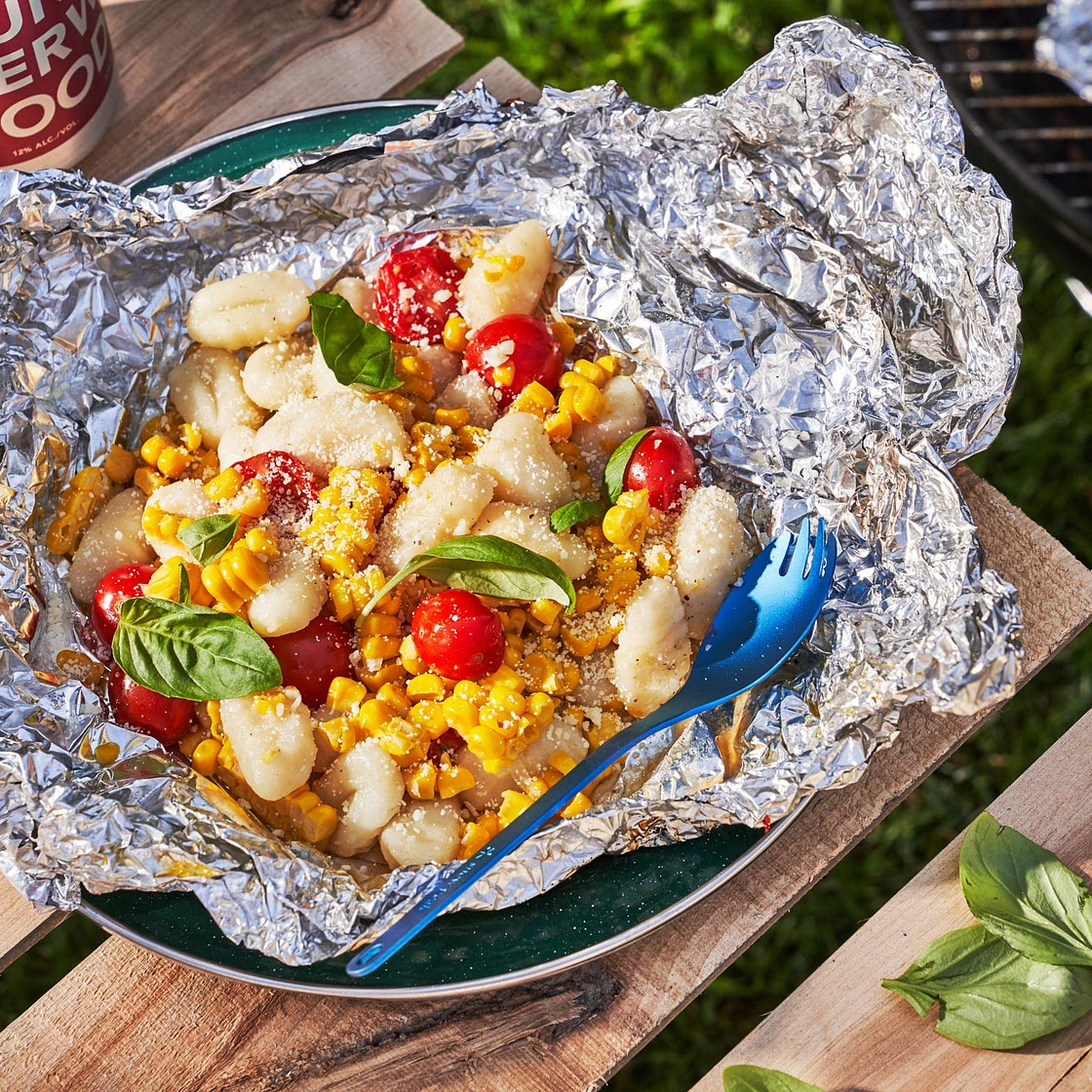 Corn & Tomato Gnocchi Foil Packs