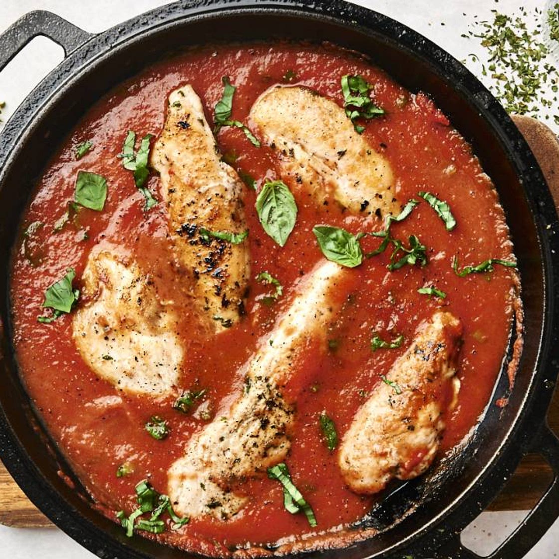 Tomato Basil Chicken