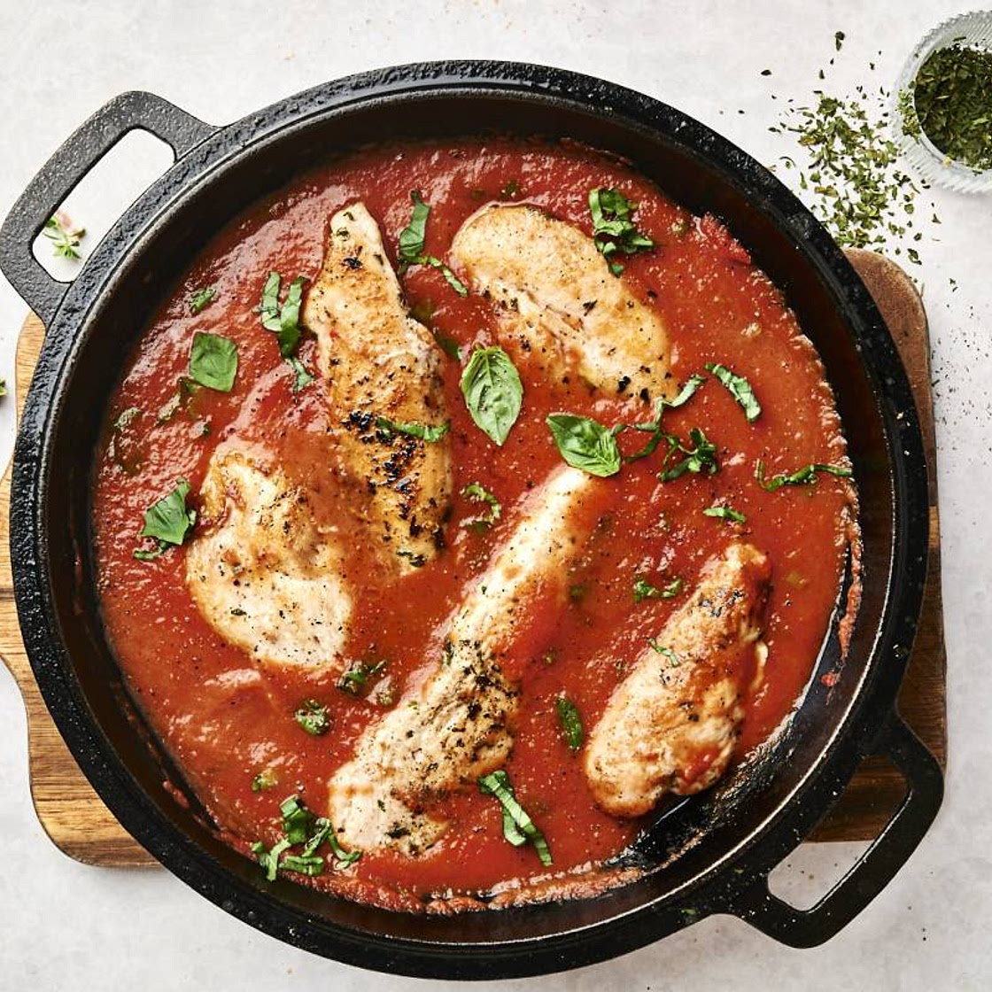 Tomato Basil Chicken