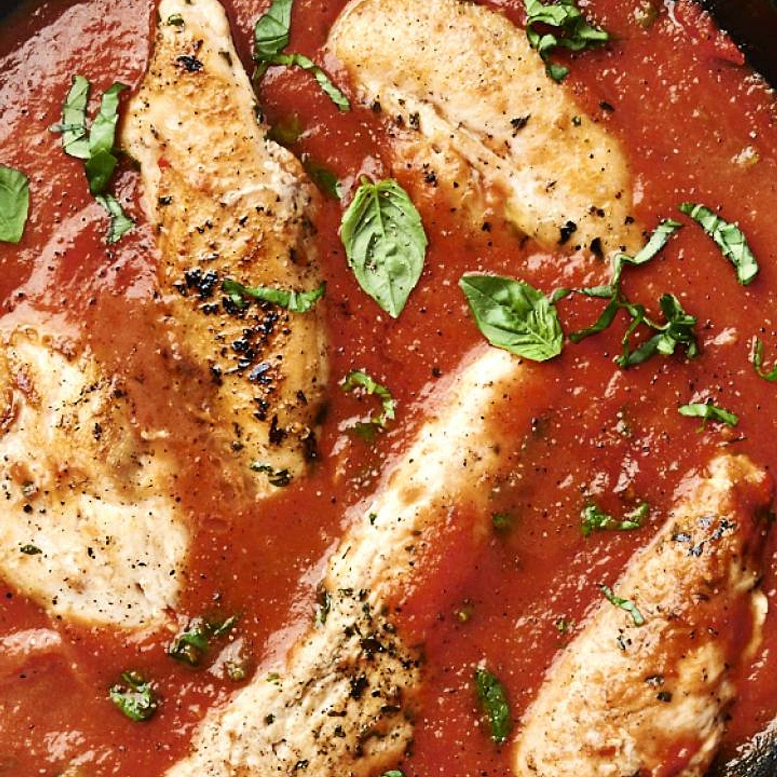 Tomato Basil Chicken