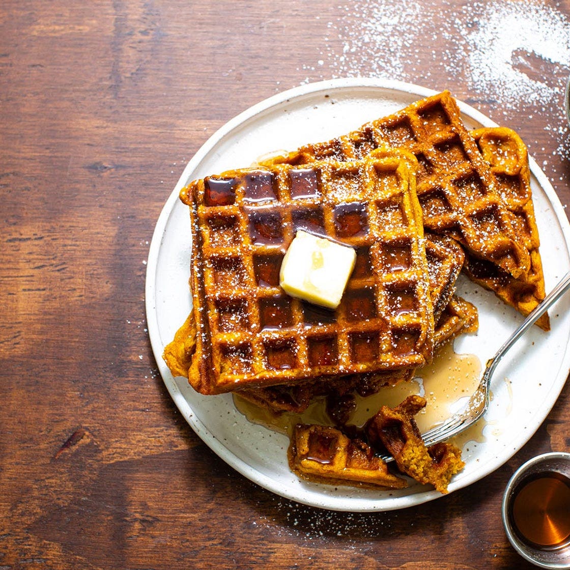 Pumpkin Waffles