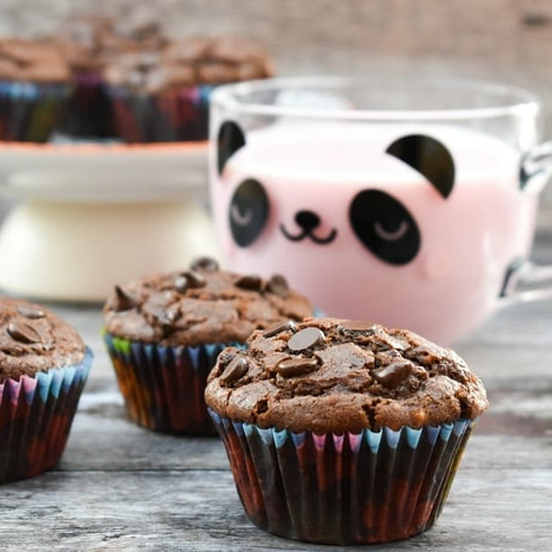 Back-to-School Vegan Chocolate Muffins