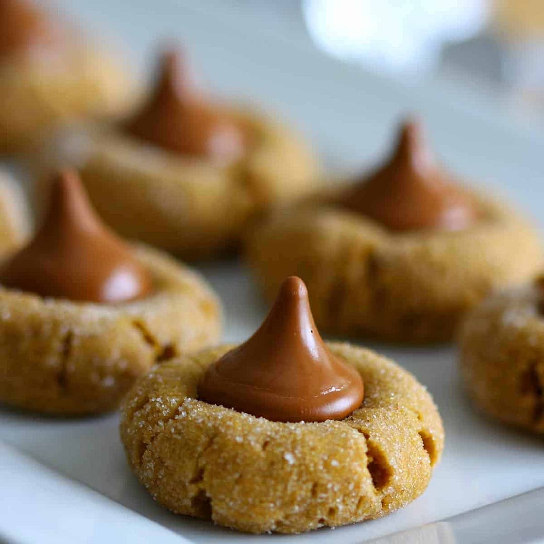 Peanut Butter Blossom Cookies