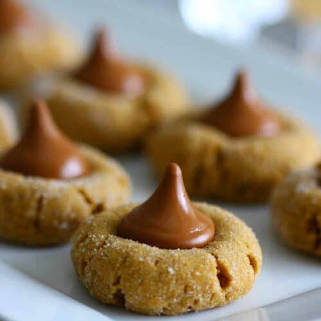 Peanut Butter Blossom Cookies