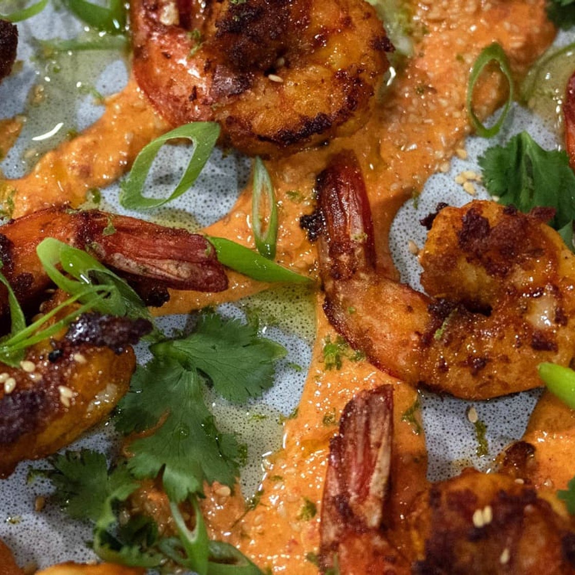Crispy Shrimp with Smoky Piquillo Pepper Sauce Recipe