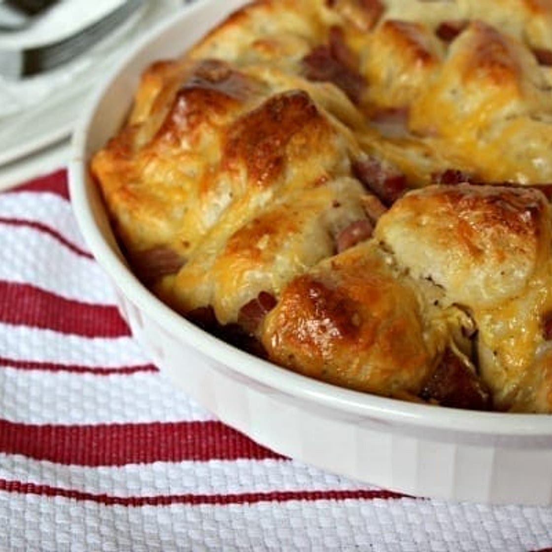 Breakfast Casserole Recipe with Biscuit Dough