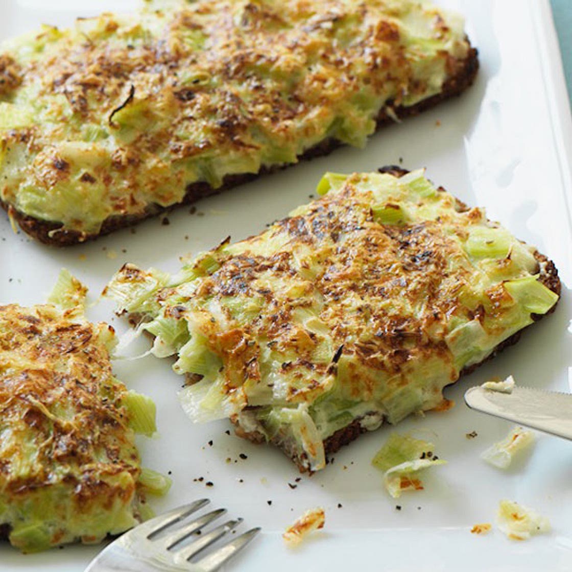 Welsh Leek Rarebit