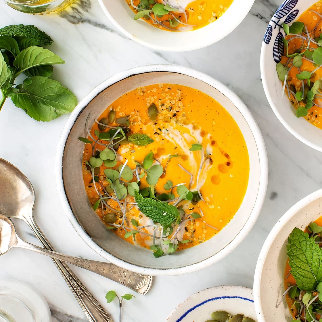 Carrot Coconut Soup