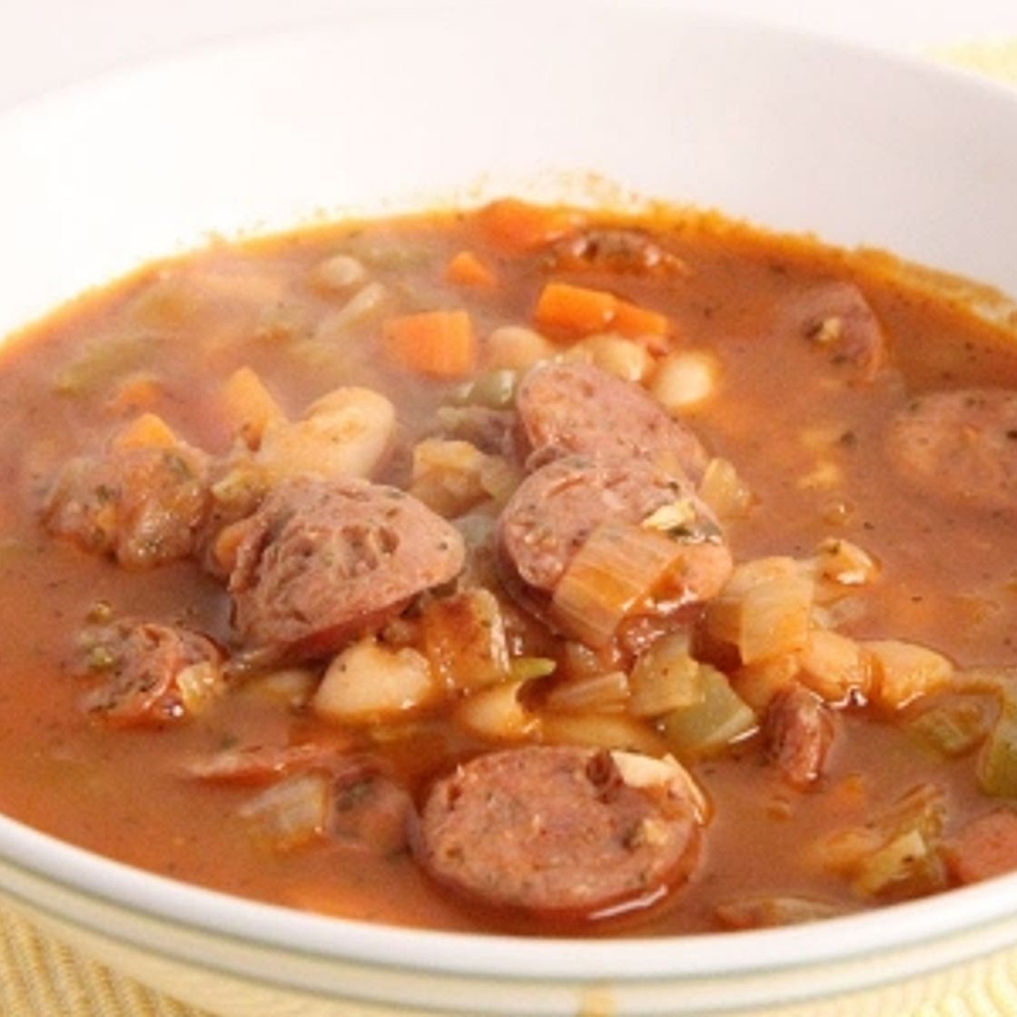 Sausage and Bean Soup Recipe